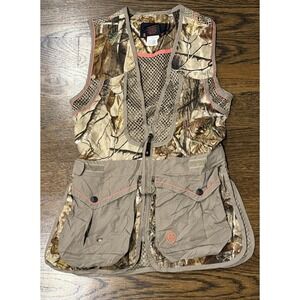Game Winner Women's Camouflage Fleece Vest Camo Pink Trim Small XS